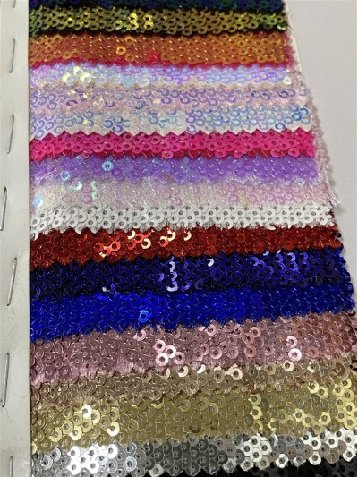 GZ-XP  珠片閃光布  幅寬：130cm   成分：100%滌綸  珠片PET 側面照